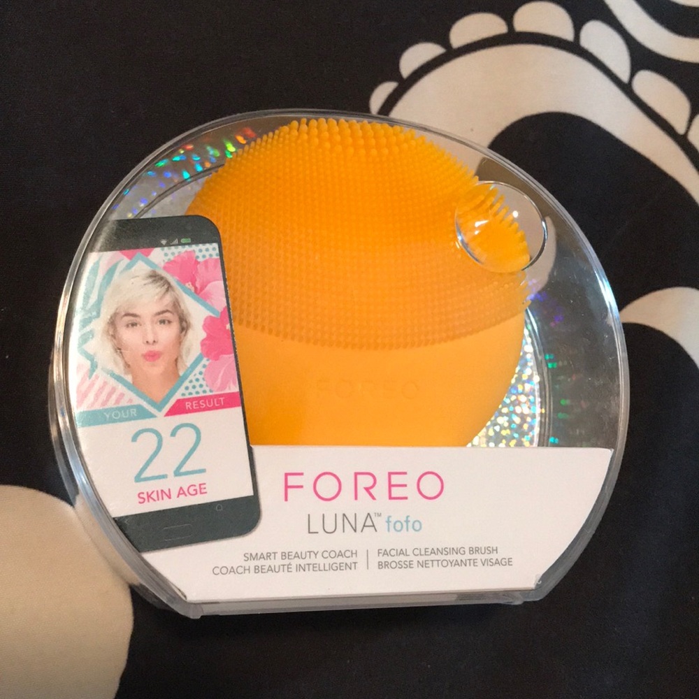 Foreo Luna Fofo Sunflower Yellow NIB